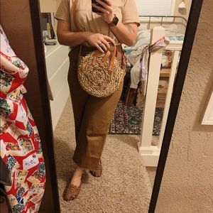 Universal Threads Crossbody Straw Purse